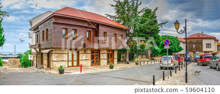 Streets of the old town of Nessebar, Bulgaria 59604110