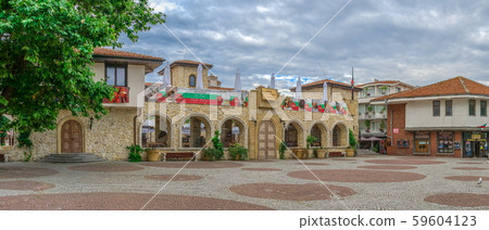 Mesembria Square in Nessebar, Bulgaria 59604123