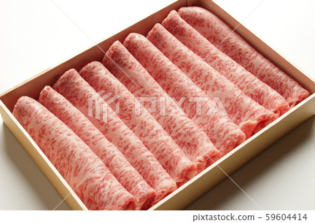 黑毛日本牛里脊肉切片作為禮物,年終禮物和中間價 黑毛日本牛里脊肉切片作為禮物,年終禮物和中間價 59604414