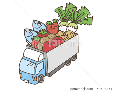 Truck 2 carrying crops 59604434