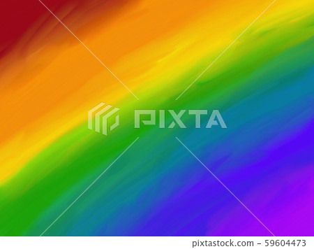Abstract rainbow oill painted digital background, copy space Abstract rainbow oill painted digital background, copy space 59604473