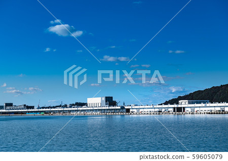從海上看石卷海鮮區域批發市場 從海上看石卷海鮮區域批發市場 59605079