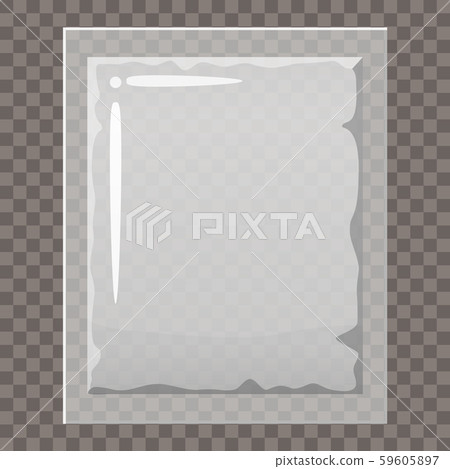 Download Plastic Packaging Transparent Empty Vacuum Stock Illustration 59605897 Pixta