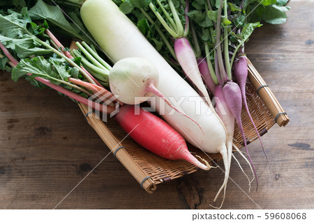 Various radishes Various radishes 59608068