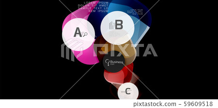 Info graphics circles background. Success icon symbol. Vector info graphic design. Creative vector Info graphics circles background. Success icon symbol. Vector info graphic design. Creative vector 59609518