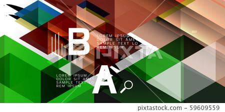 Abstract triangle pattern, colorful backdrop. Presentation template. Modern textured shape. Trendy Abstract triangle pattern, colorful backdrop. Presentation template. Modern textured shape. Trendy 59609559