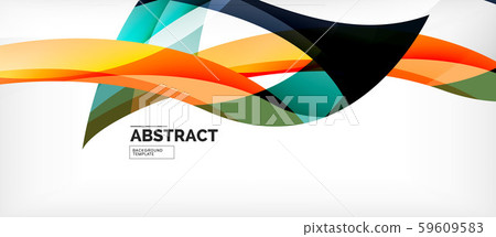 Colorful Wave Lines Abstract Background Color Stock Illustration 59609583 Pixta Click on the picture you like and save it to your computer. pixta