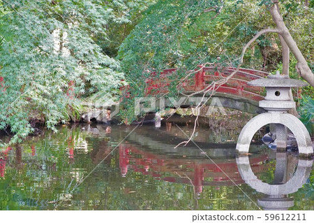 Tomayama Mugenji Temple Garden Pond 59612211