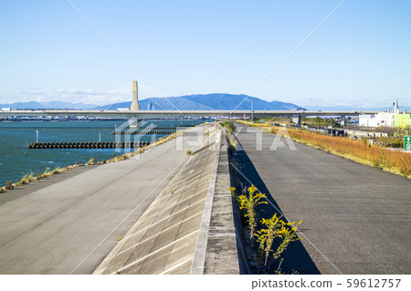 Mie Prefecture Kuwana City Yodogawa Kawaguchi 59612757