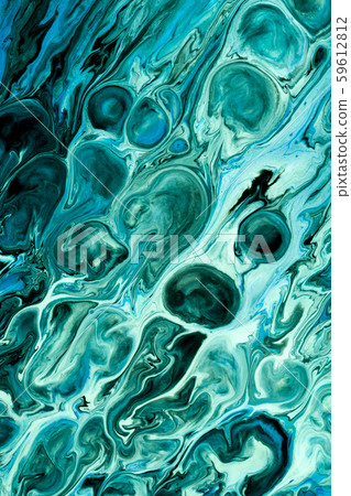 Abstract texture of liquid acrylic. Part of image. 59612812