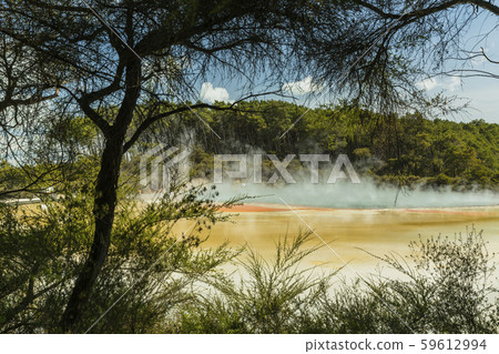 New Zealand Wai-o-Tapu Artist Palette and Champagne Pool New Zealand Wai-o-Tapu Artist Palette and Champagne Pool 59612994