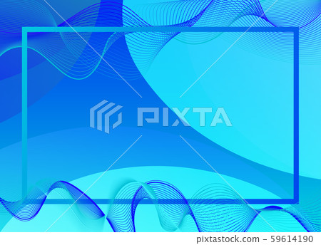 Frame template design with blue background Frame template design with blue background 59614190