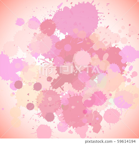 Background template design with pink splashes Background template design with pink splashes 59614194
