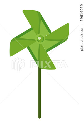 Wind spinner in green color 59614959