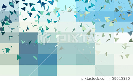 CG粒子三角形五彩紙屑方形背景 CG粒子三角形五彩紙屑方形背景 59615520