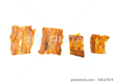 Dried smoked fish 59617674