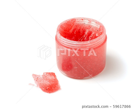Body scrub in jar isolated Body scrub in jar isolated 59617866
