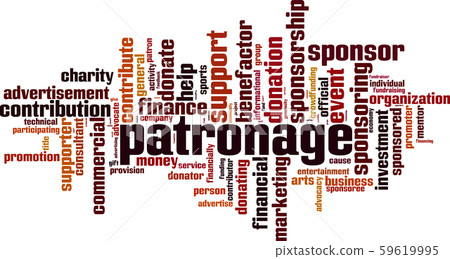 Patronage word cloud 59619995