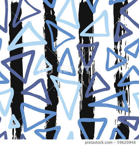 Seamless pattern memphis triangle Seamless pattern memphis triangle 59620948