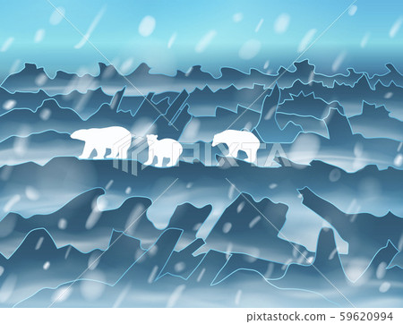 The family of polar bears The family of polar bears 59620994