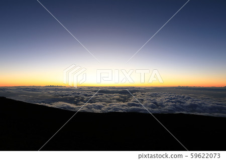 日落在哈萊阿卡拉國家公園 59622073