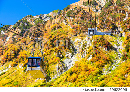 <富山縣>黑部平和立山黑部阿爾卑斯山脈的紅葉 59622096