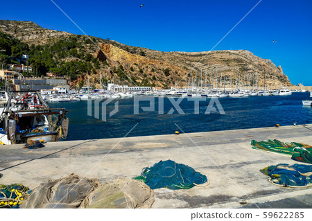 View of Port de Xabia Javea in Spain, Europe 59622285