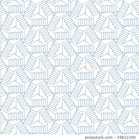 Seamless linear pattern in blue color. Seamless linear pattern in blue color. 59622290