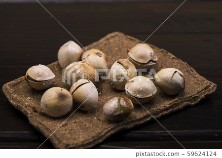 Fried ginkgo 59624124