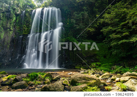 櫻花瀑布（大分縣日田市天城） 59624895