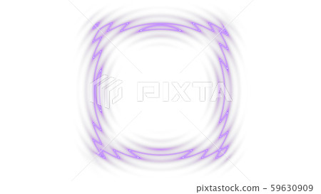 CG laser swaying square frame 59630909
