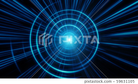 Abstract technology geometric tunnel. Futuristic Abstract technology geometric tunnel. Futuristic 59631105