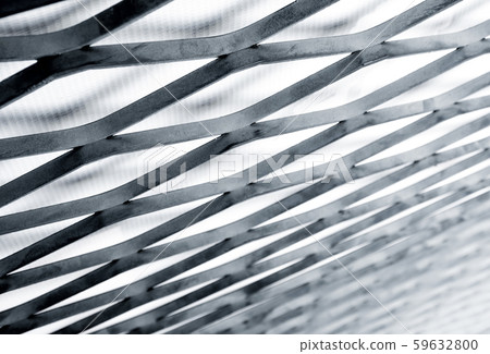 Expanded-exhaust steel sheet close-up 59632800