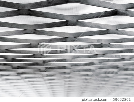 Expanded-exhaust steel sheet close-up 59632801