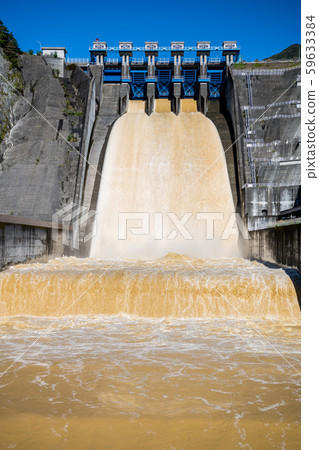 Miho Dam discharge 59633384