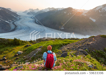 Salmon glacier Salmon glacier 59633396