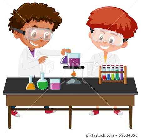 Students experiment in the lab Students experiment in the lab 59634355