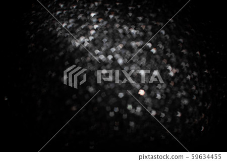 Black and white abstract background with bokeh defocused lights 59634455