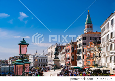 Venice Schiavoni River Bank Venice Schiavoni River Bank 59634796