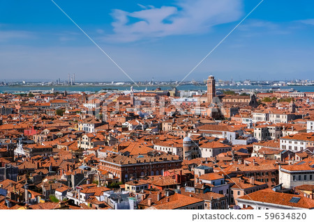 Venice View from Saint Mark's Square and the bell tower 59634820
