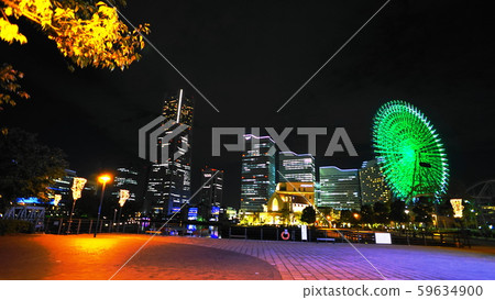 Minato Mirai night view Minato Mirai night view 59634900