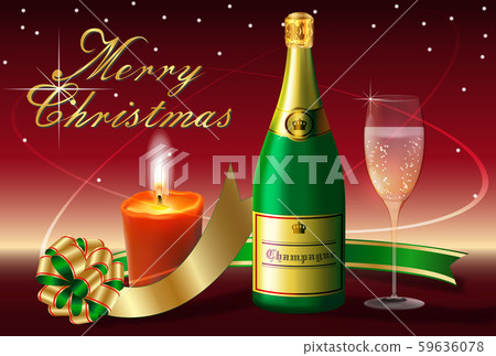 Christmas Design 03 (Champagne in the candlelight) 59636078