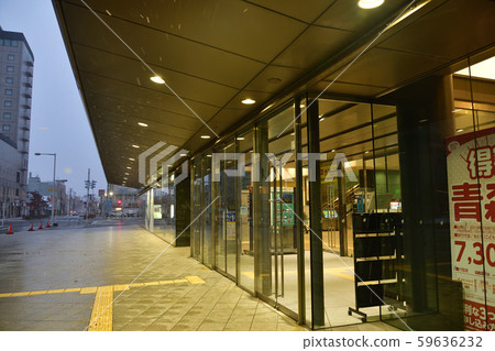 Take an early morning view of Hakodate Station, Hakodate, Hokkaido Take an early morning view of Hakodate Station, Hakodate, Hokkaido 59636232
