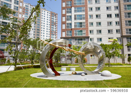 公寓和公園，園林綠化設施， 59636938