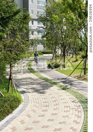 Apartments and parks, landscaping facilities, Apartments and parks, landscaping facilities, 59636994