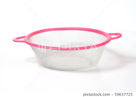 Kitchen plastic colander Tool on white background Kitchen plastic colander Tool on white background 59637725