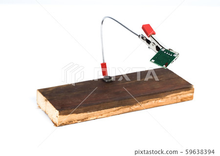 Hand made holder for repair electronic board on Hand made holder for repair electronic board on 59638394
