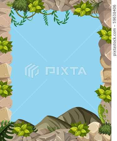 Nature rock blank template Nature rock blank template 59638406