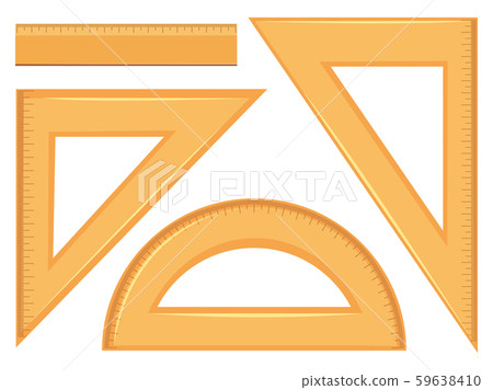Set of mathematics geometry tools Set of mathematics geometry tools 59638410
