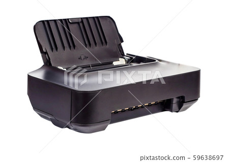 Home use printer on white background. 59638697